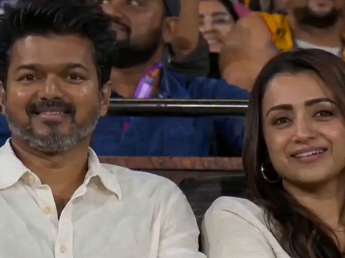 Vijay Trisha Krishnan Viral Video; CSK IPL 2026 | ACTPnews