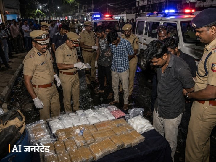 तमिलनाडु पुलिस ने 844 लोगों को विभिन्न कानूनी धाराओं के तहत ज्यूडिशियल कस्टडी में भेजा। - Dainik Bhaskar