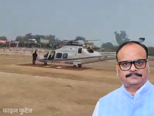 यूपी डिप्टी CM के चार्टर्ड प्लेन का एक इंजन बंद:रनवे पर धुआं निकला; मुरादाबाद में उड़ान भरने जा रहा था
