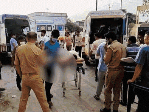 Unnao Bus Accident Video Update; Lucknow Agra Expressway