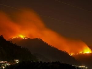 Hills Wildfire Sparks Visibility Drop | ACTPnews