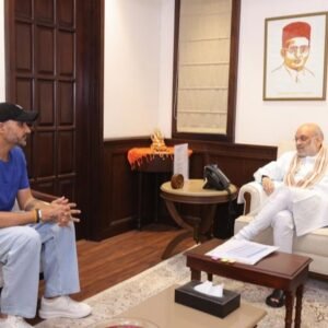 नई दिल्ली में अमित शाह से मिले हरभजन सिंह:पंजाब के मुद्दों पर चर्चा, पूर्व क्रिकेटर व राज्यसभा सांसद AAP से BJP में हुए हैं शामिल | ACTPnews