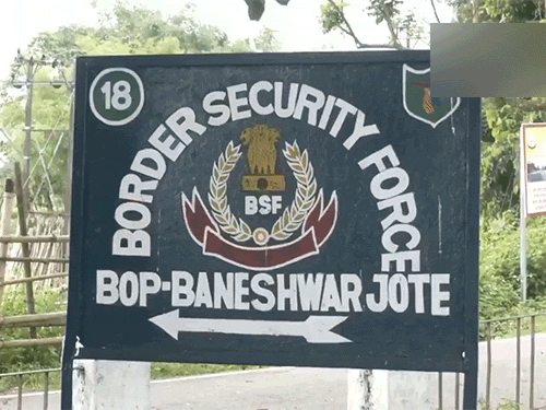 सिलिगुड़ी के फंसीदेवा गांव में बॉर्डर इलाके में फेंसिंग लगाने का काम शुरू हो गया है। - Dainik Bhaskar