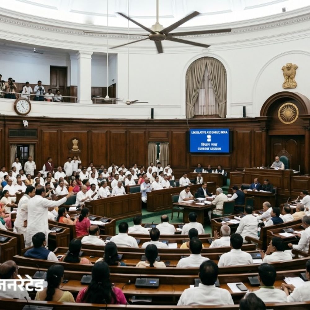 विधानसभाओं में तेजी से बिल पास करने का चलन बढ़ा:औसतन विधानसभाएं सिर्फ 24 दिन चलीं; 30% विधेयक एक दिन में पास