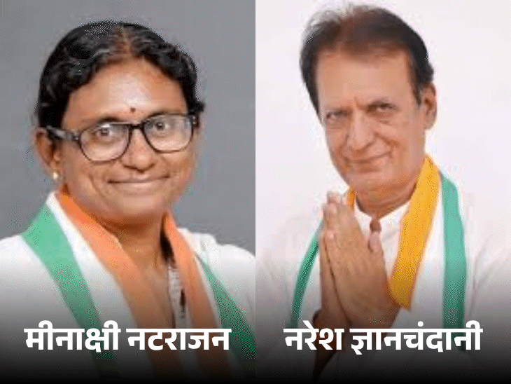 कांग्रेस में राज्यसभा उम्मीदवार मीनाक्षी नटराजन का विरोध:दिग्गी समर्थक ने राहुल-प्रियंका को लिखा- क्रॉस वोटिंग का खतरा...
