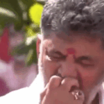 DK Shivakumar Throws Half-Eaten Apple at Supporters, BJP Slams Congress Over Viral Video | ACTPnews