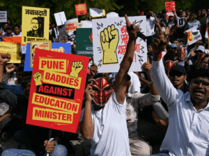 Cockroach Party Protest Bengaluru | Education Minister Resignation Demand | ACTPnews