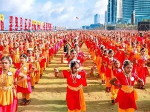 Bharatanatyam performance by 5000 dancers sets Guinness World Record, aims to strengthen India-Sri Lanka relations | ACTPnews