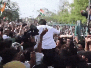 CJP Nagpur Protest LIVE Photos Updates; Abhijeet Dipke Slap Video – Paper Leak | ACTPnews