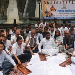 शिमला में कांग्रेस का लोकतंत्र बचाओ सत्याग्रह:संवैधानिक संस्थाओं की निष्पक्षता पर उठाए सवाल; रिज पर लोकतंत्र की रक्षा का लिया संकल्प | ACTPnews