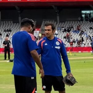 सैमसन को न खिलाने के बाद गंभीर ने बात की:संजू की जगह वैभव को डेब्यू को मौका दिया था, सूर्यवंशी ने फैंस से शुक्रिया कहा | ACTPnews