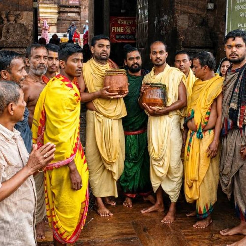 जगन्नाथ धाम की अनूठी परंपरा:365 दिन बाद जमीन से निकला खास फुलुरी तेल, रथयात्रा से पहले शुरू हुआ उपचार और श्रृंगार | ACTPnews