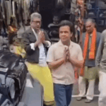 उत्तराखंड के जागेश्वर और डोल आश्रम पहुंचे अभिनेता राजपाल यादव:पारंपरिक भगवा वस्त्र में आए नजर, धाम के धार्मिक महत्व की सराहना की | ACTPnews