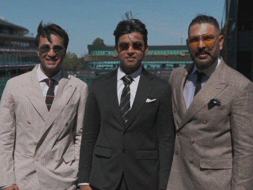 Vaibhav Suryas Wimbledon Style | Hollywood Look Praised | ACTPnews