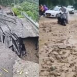 भारी बारिश के चलते देहरादून–मसूरी मार्ग अगले आदेश तक बंद, पानी वाले बैंड के पास सड़क हुई क्षतिग्रस्त-VIDEO | ACTPnews