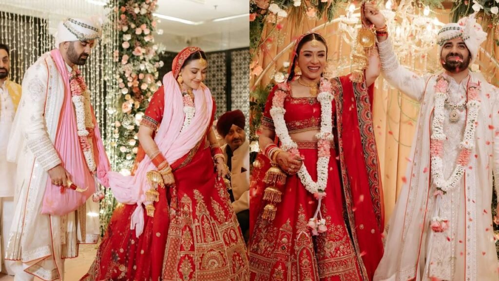‘ये काली काली आंखें’ की ‘पूर्वा’ आंचल सिंह ने की शादी, सुर्ख लाल जोड़े में बनीं दुल्हन, शेयर कीं ड्रीमी वेडिंग फोटोज | ACTPnews
