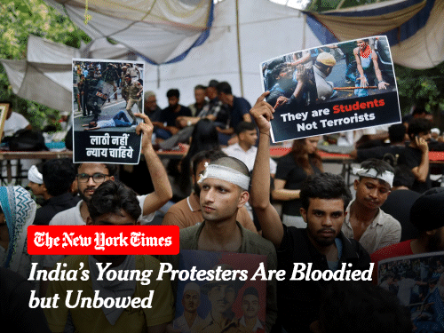 Delhi Student Protest | International Media Coverage NYT Guardian | ACTPnews