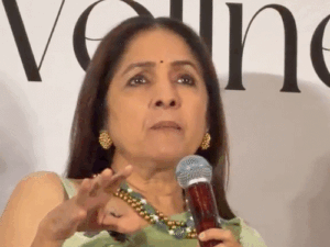 'बेटी पढ़ाने से पहले दादा-दादी और नाना-नानी को पढ़ाना पड़ेगा':एक्ट्रेस नीना गुप्ता बोलीं- लड़कियों की जिंदगी नहीं बदली, 98% घरों में आज भी घूंघट | ACTPnews