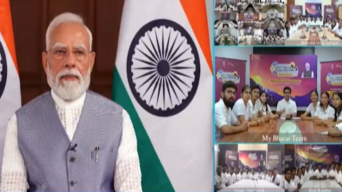 पीएम मोदी का Gen-Z के साथ संवाद, कहा- 'हमारे देश में सामूहिकता की परंपरा', युवाओं ने भी प्रधानमंत्री को दिलाया भरोसा