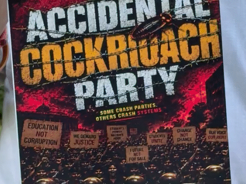 CJP Protest Movie; The Accidental Cockroach Party