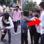 दिव्यांग बनकर भीख मांग रहा था लड़का, शक होने पर लोगों ने डंडा दिखाकर डराया तो सीधा चलने लगा; VIDEO वायरल | ACTPnews
