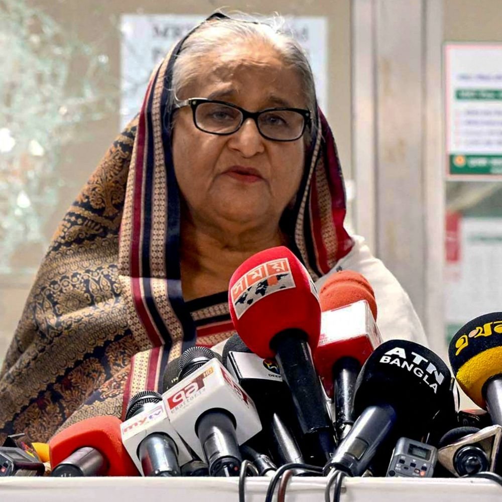 शेख हसीना 2 साल बाद आज नजर आएंगी:दिल्ली में भाषण, भारत का रोक लगाने से इनकार, बांग्लादेश बोला- पड़ोसी से रिश्ते बिगाड़ना नहीं चाहते