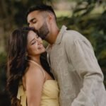 एक्ट्रेस जिया शंकर ने की बॉयफ्रेंड से सगाई:करण के साथ रोमांटिक तस्वीरें शेयर की; बोलीं- अचानक मिला मेरा सच्चा प्यार | ACTPnews