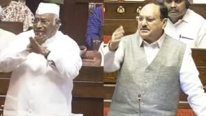 खरगे ने सदन में उठाया हल्द्वानी के शुद्धिकरण का मुद्दा, नड्डा ने जवाब में कहा- खेद की बात, हम जांच कराएंगे | ACTPnews