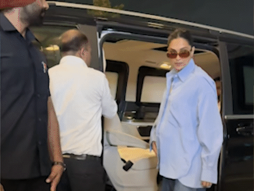 Deepika Padukone Airport Style | Ranveer Singh Spotted With Pregnant Wife