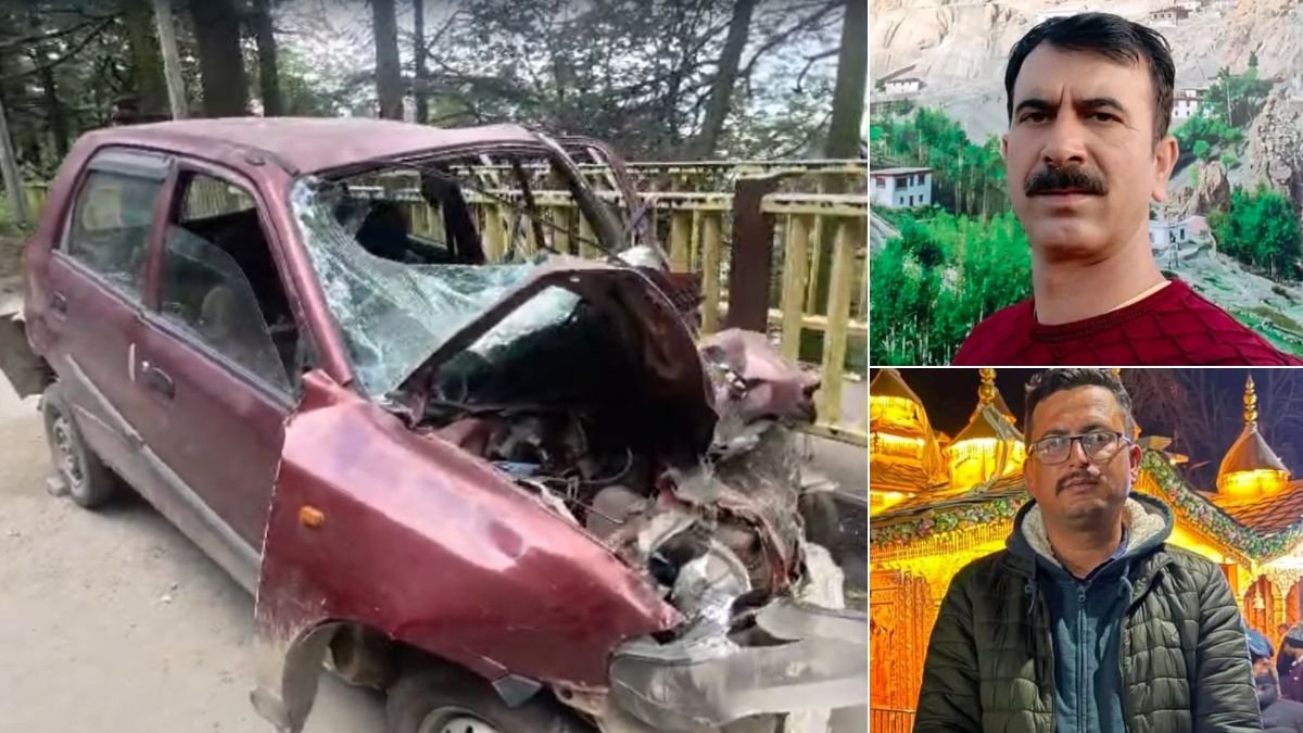 शिमला में दर्दनाक मंजर, ऑल्टो और टैंकर की भिड़ंत में 2 पुलिस जवानों की मौत