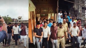 पापा की तरह लंबे चौड़े हो गए बेटे युग, अजय देवगन संग किए त्रियंबकेश्वर मंदिर के दर्शन, दोनों भांजे भी आए नजर | ACTPnews