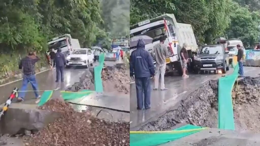 वीकेंड पर उत्तराखंड जाने वाले लोग सावधान! देहरादून-मसूरी रोड पर हुआ भारी भूस्खलन, सामने आया वीडियो | ACTPnews
