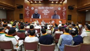 BJP अध्यक्ष नितिन नवीन की नई टीम से मिले PM मोदी, जानें क्या मूल मंत्र दिया | ACTPnews