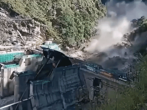 Nepal Flood Tragedy Photos; Rasuwa Timure Bazaar – Bhotekoshi Trishuli River | ACTPnews