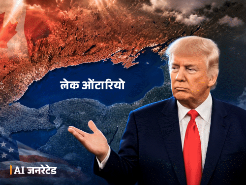 ट्रम्प ने लेक ओंटारियो का नाम बदलकर लेक अमेरिका किया:इसके बीच अमेरिका-कनाडा का बॉर्डर; PM कार्नी बोले- जो नाम पहले था वही रहेगा