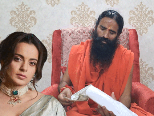राखी पर रामदेव ने कंगना के लिए भेजी मिठाइयां-रुपए:बोले- विवाद खत्म करें; एक्ट्रेस ने कहा था- बाबा मेरे बेडरूम में चमगादड़ बनकर लटका