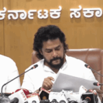कर्नाटक- मंत्री नागेंद्र का दो साल में दूसरी बार इस्तीफा:ऐलान करके रोने लगे; पहले 2024 में पद से हटे, शिवकुमार दोबारा लाए, अब फिर हटे | ACTPnews