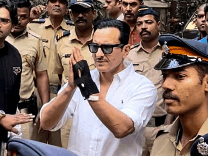 सैफ अली खान पर हमले के आरोपी ने जुर्म कबूला:शरीफुल इस्लाम ने कोर्ट से नरमी की अपील की, पीठ में फंसा था चाकू का टुकड़ा