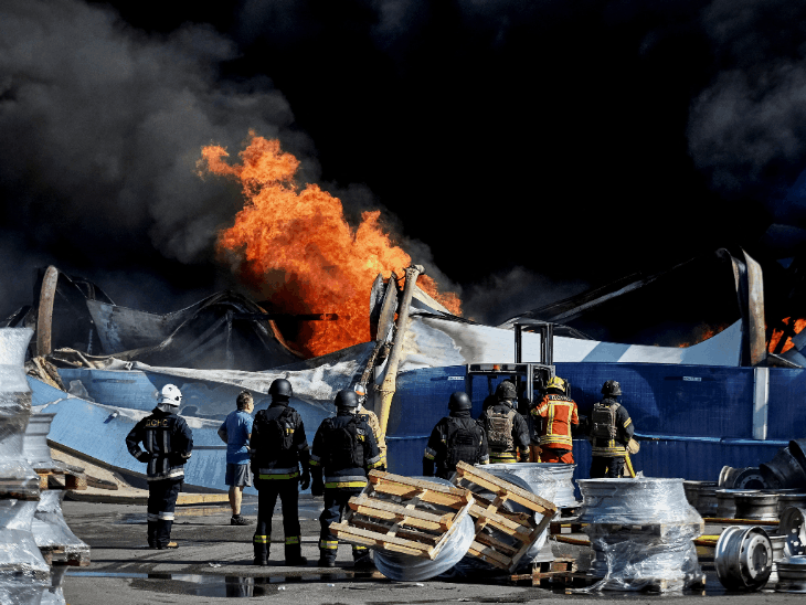 Russia Drone Attack Ukraine | Kiev Weapons Depot Explosion & Casualties