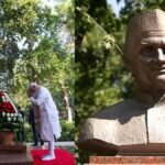 ताशकंद में PM मोदी ने लाल बहादुर शास्त्री को दी श्रद्धांजलि, रवाना हुए किर्गिजस्तान | ACTPnews