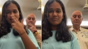 अनुपम खेर पर चढ़ा रील्स का खुमार, सतीश कौशिक की बेटी के साथ बनाया वीडियो, बोले- ‘मेरी डांसिंग रील वायरल हो रही हैं’ | ACTPnews
