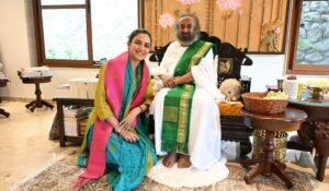 जैस्मिन भसीन ने की श्री श्री रविशंकर से मुलाकात, मन की उलझन में फंसी एक्ट्रेस ने कही दिल की बात | ACTPnews