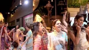 एंटीलिया में चांदी के पालने में झूले लड्डू गोपाल, गरबा-दांडिया से अंबानी लेडीज ने बांधा समा, पृथ्वी-वेदा ने फोड़ी मटकी | ACTPnews