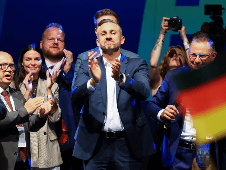 जर्मनी में कट्टर दक्षिणपंथी पार्टी पहली बार सत्ता के करीब:ट्रम्प ने नतीजे की तस्वीर शेयर की, फ्रांस बोला- यह यूरोप के लिए गंभीर समय