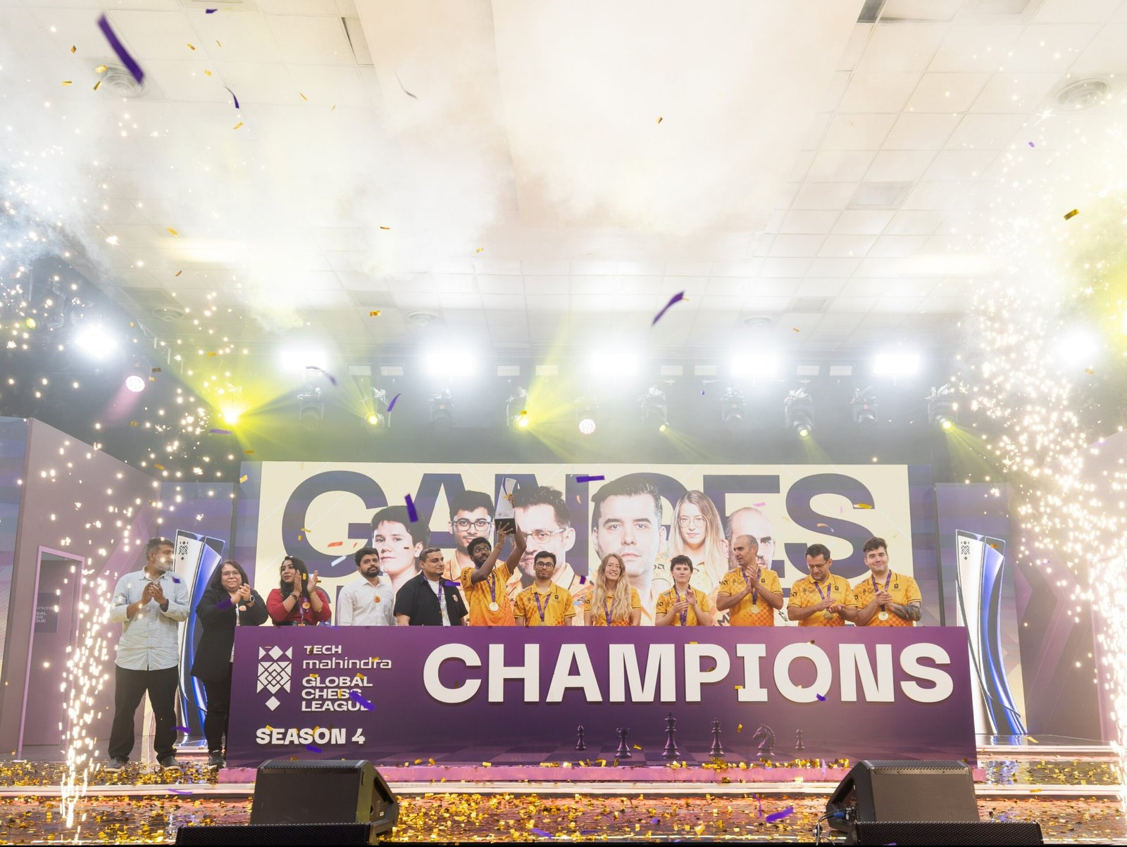 Ganges Grandmasters Win Global Chess League
