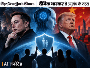 अमेरिका में AI को लेकर तीन खेमे:मस्क को सभ्यता मिटने का डर, ट्रम्प को चीन से पिछड़ने की चिंता, तीसरा पक्ष इंसानी कंट्रोल चाहता | ACTPnews