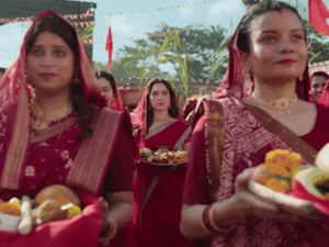 Tamannaah Bhatia Emotional During Chhathi Maiya Song Shoot | ACTPnews