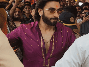 दीपिका के साथ सिद्धिविनायक मंदिर पहुंचे रणवीर:प्रेग्नेंट पत्नी को भीड़ से बचाते दिखे; लालबागचा राजा के दर्शन कर हजार लड़कियों को पढ़ाने का संक्लप भी लिया | ACTPnews