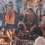 दलाई लामा की लंबी उम्र के लिए धर्मशाला में यज्ञ:हनुमान मंदिर में हवन हुआ; हिंदू, सिख, तिब्बती, थाई बौद्ध और ब्रह्माकुमारी प्रतिनिधि शामिल | ACTPnews