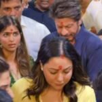 लालबागचा राजा के दरबार में शाहरुख खान, पत्नी गौरी और बेटी सुहाना भी दिखीं साथ, हाथ जोड़कर लिया बप्पा का आशीर्वाद | ACTPnews